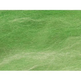 Lana cardada con seda - verde.