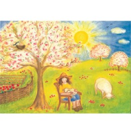 Postal - El dia de primavera