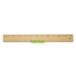 Regla de madera 30 cm