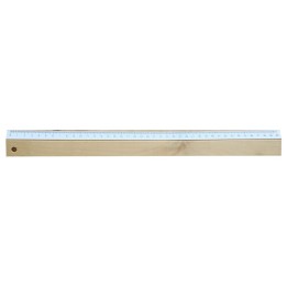 Regla de madera de 40 cm.