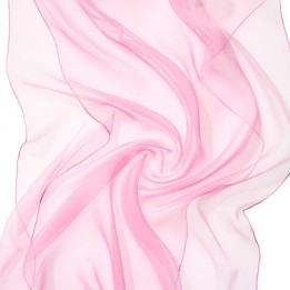 Chal en seda chiffon - malva.