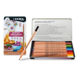 Lyra - Lápices Rembrandt Aquarell 12 colores