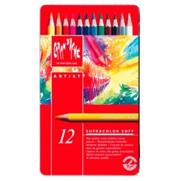 Caran d'Ache - lapices acuarelables - 12