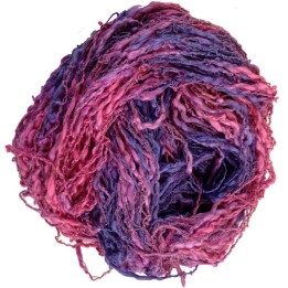 Algondon y lino boucle fuchsia violeta