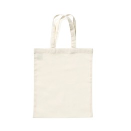 Bolsa de algodón pequeña con asas blanco natural