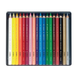 Lyra - lápices de madera lacados 18 colores
