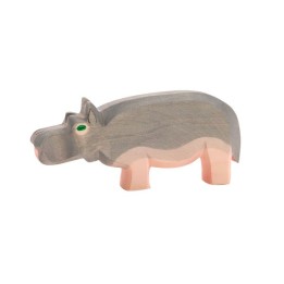 Hipopótamo de madera