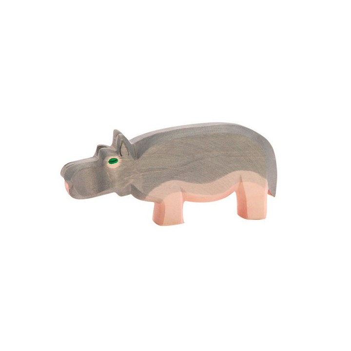 Hipopótamo de madera
