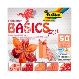 Folia Papel para papiroflexia de un color 160 grs. - Varios tamaños