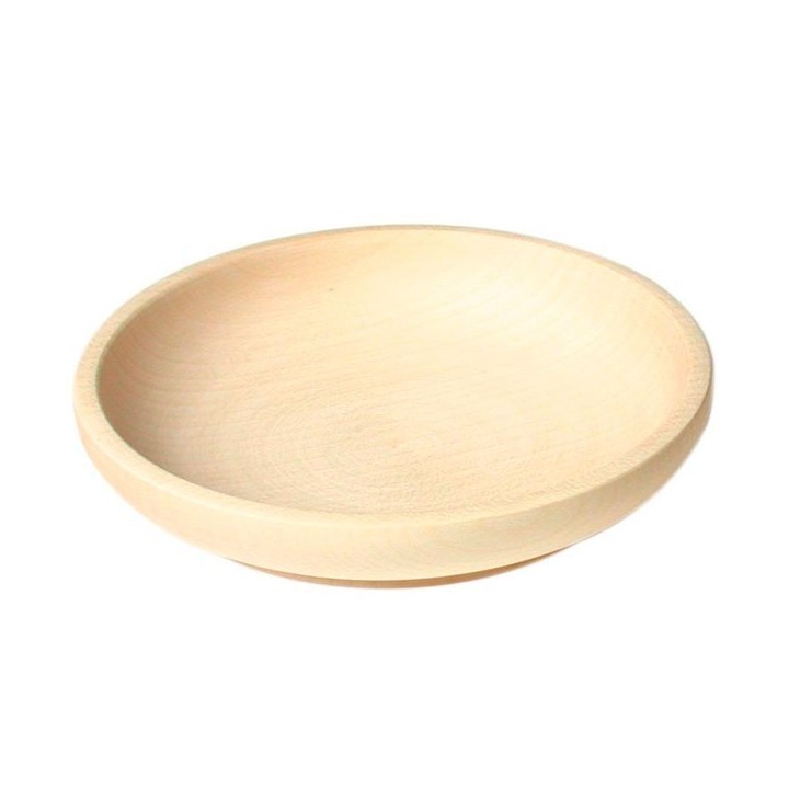 Cuenco de madera grande.