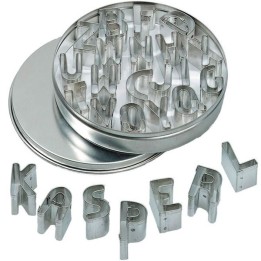 Moldes en forma de letras
