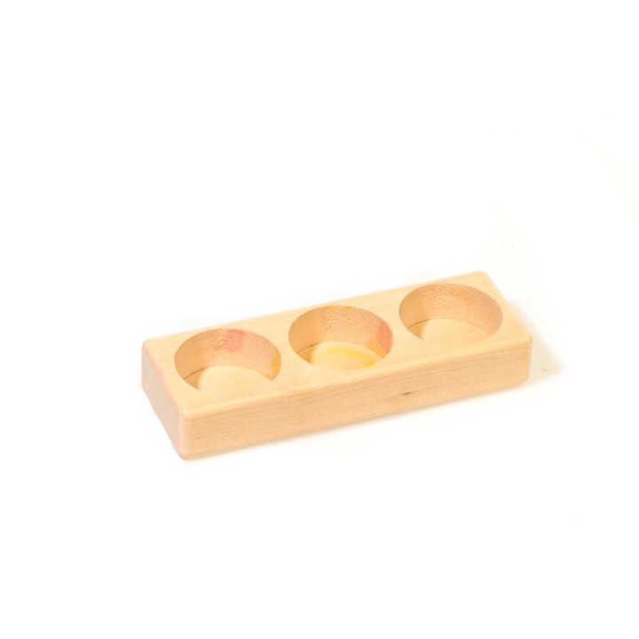 Soporte para 3 frascos de cristal 