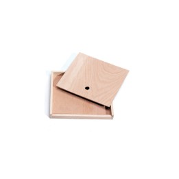 Caja de madera para lápices