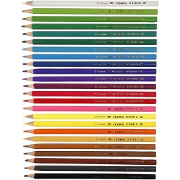 Lyra - lápices de madera Osiris de 24 colores - caja cartón
