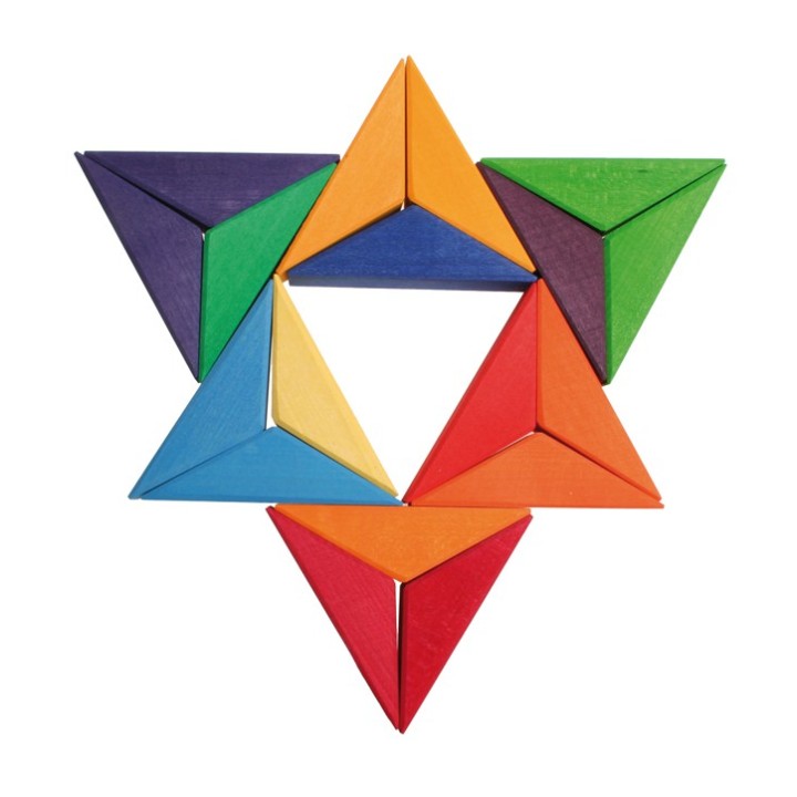 Puzzle de madera Estrella complementaria