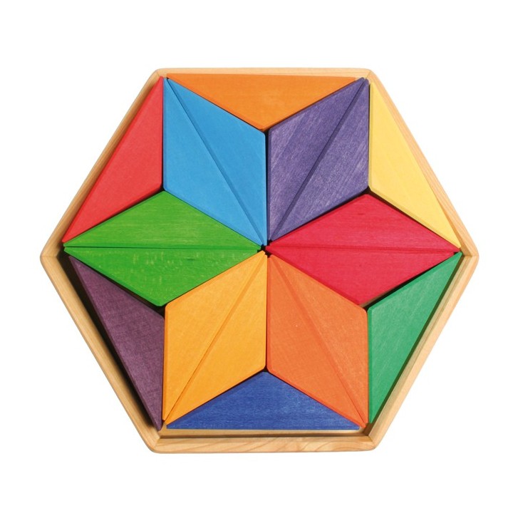 Puzzle de madera Estrella complementaria