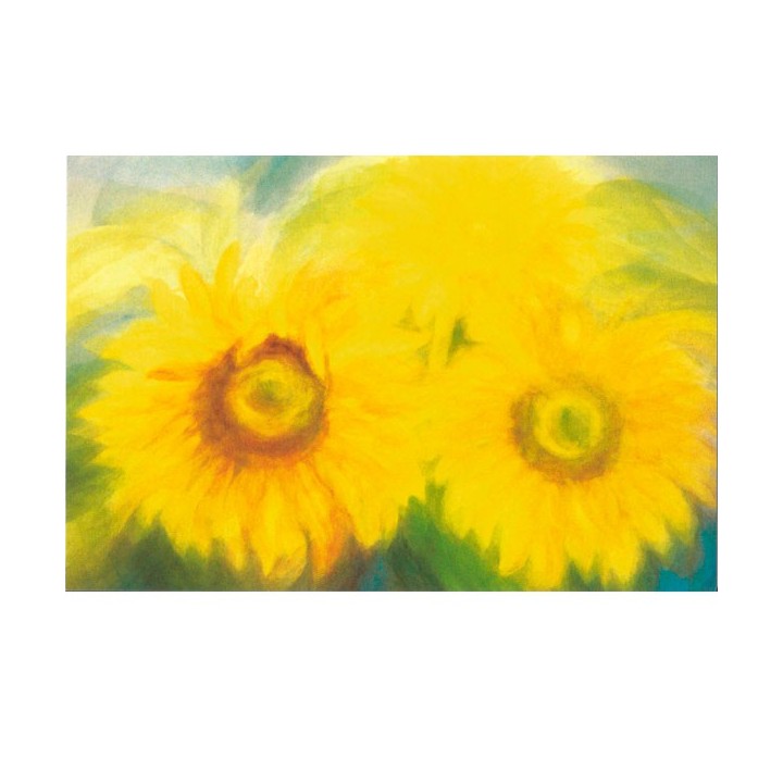 Postal Girasoles
