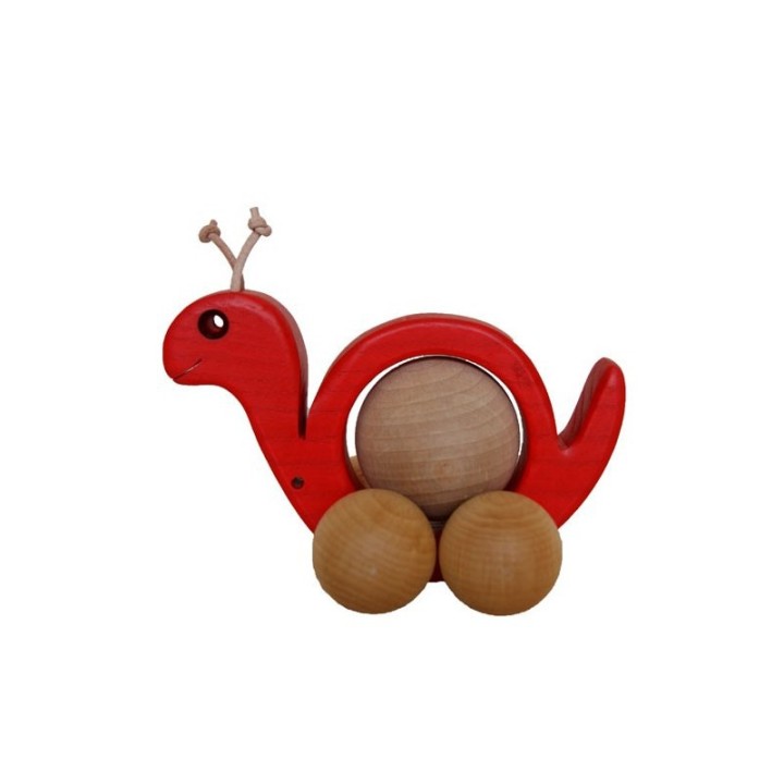 Caracol con bolita movil.