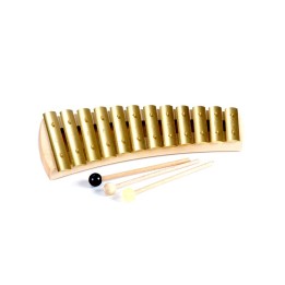 Glockenspiel diatónico 12 tonos