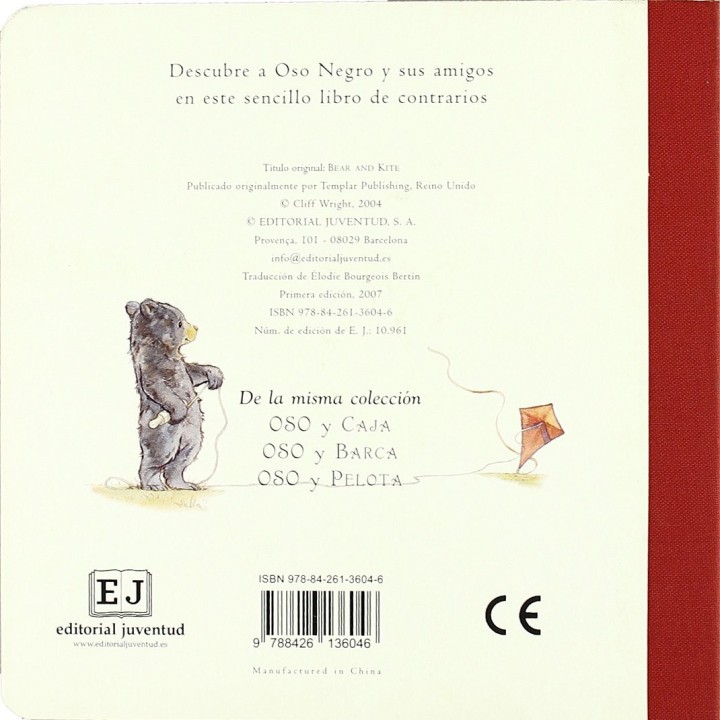 Oso y cometa.
