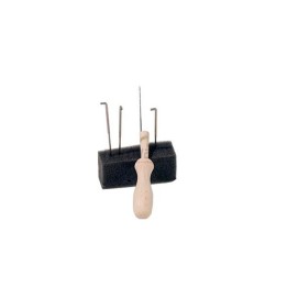 Agujas de abatanar - set