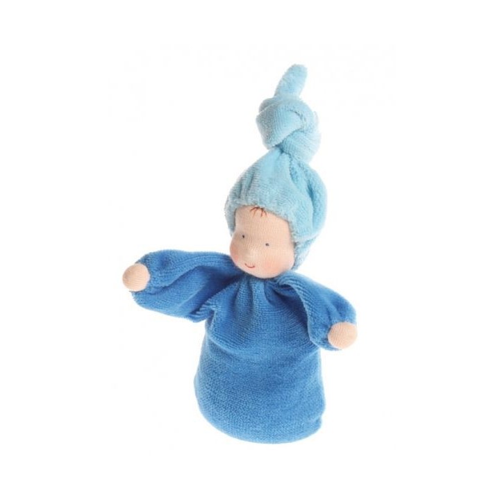 Bebe saquito de lavanda - azul