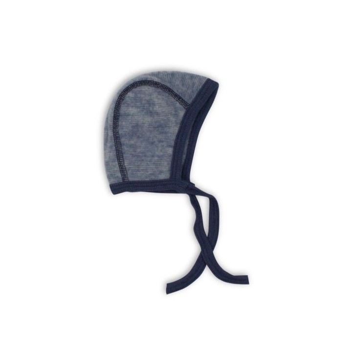 Gorro de lana merino - azul