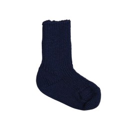 Calcetines de lana orgánica - azul