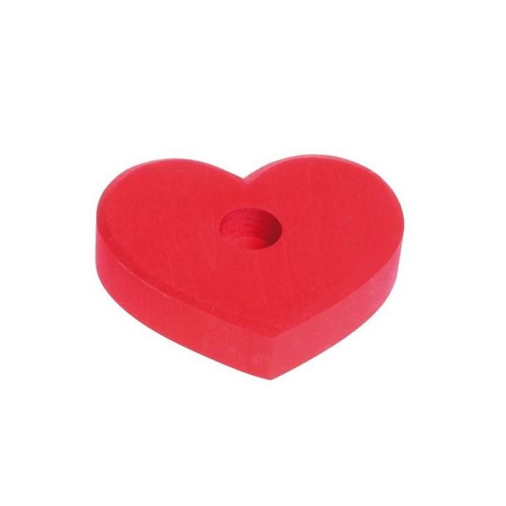 Portavelas corazón pequeño