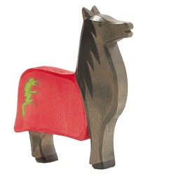 Caballo para caballero negro