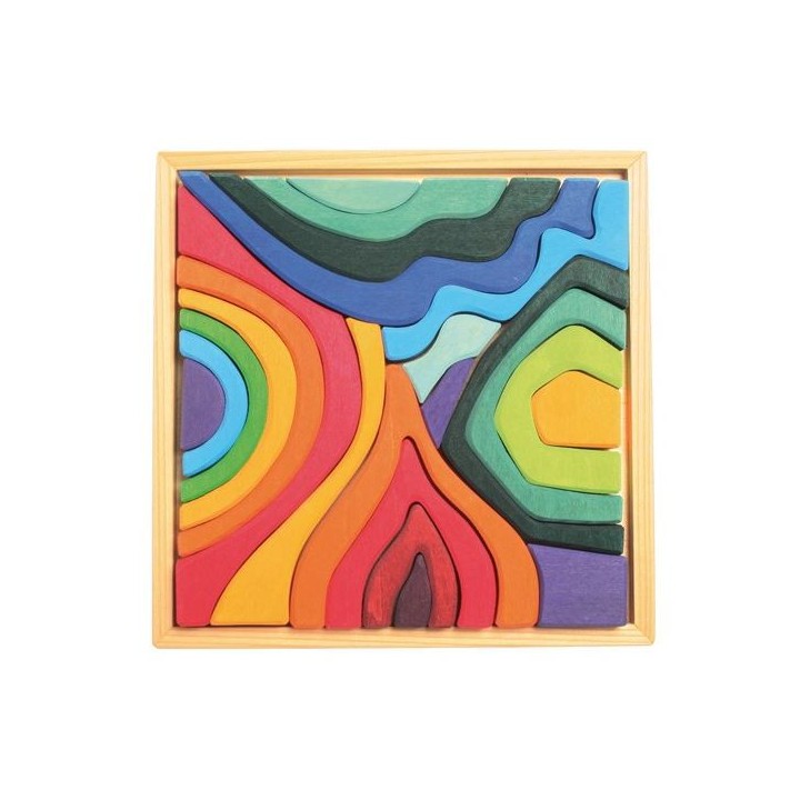Puzzle los cuatro elementos pequeño