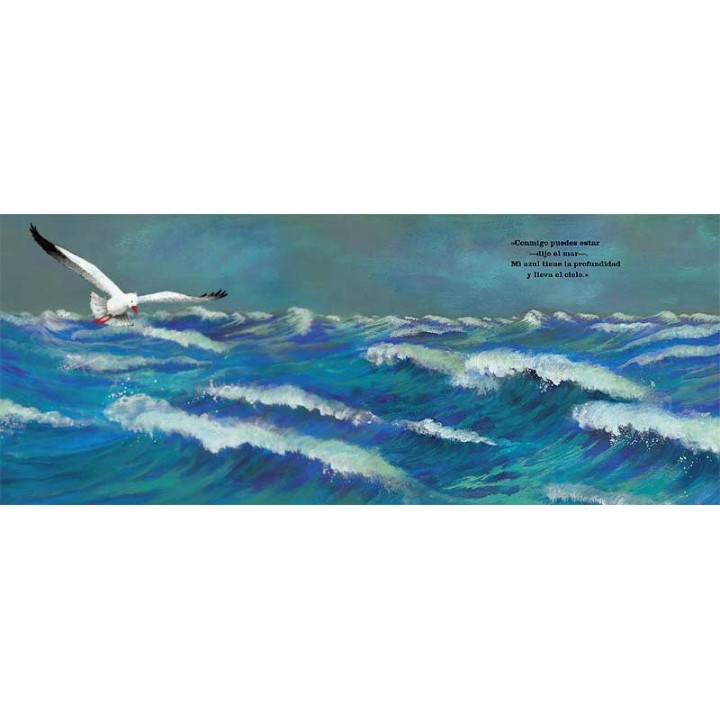 La gaviota y un mar de colores