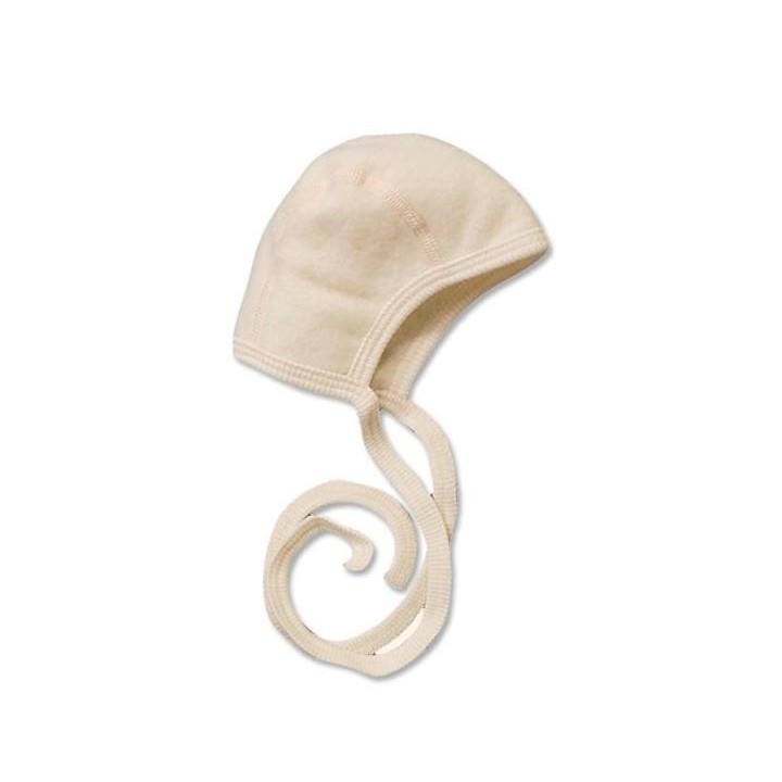 Gorro de lana merino -  blanco