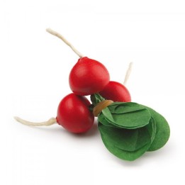 Rabanitos de madera