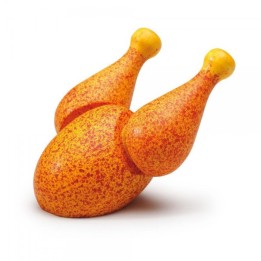 Pollo de madera