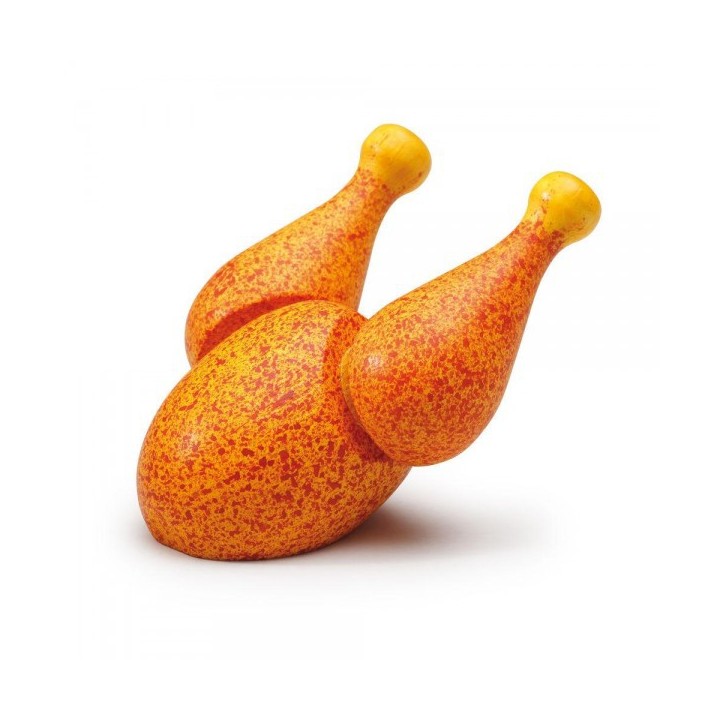Pollo de madera