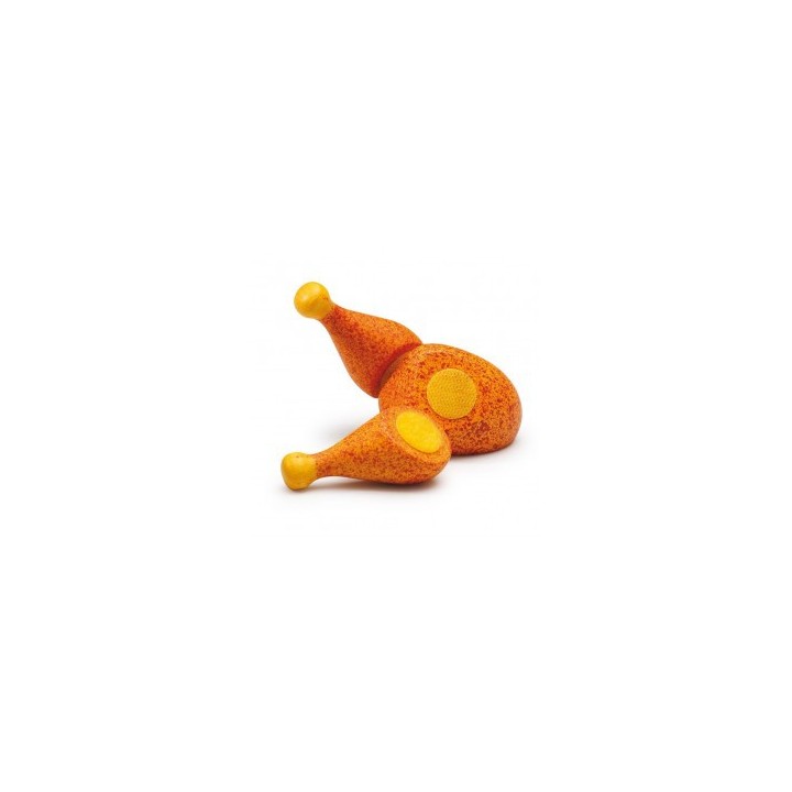 Pollo de madera