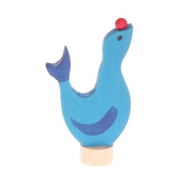 Figurita de madera - foca