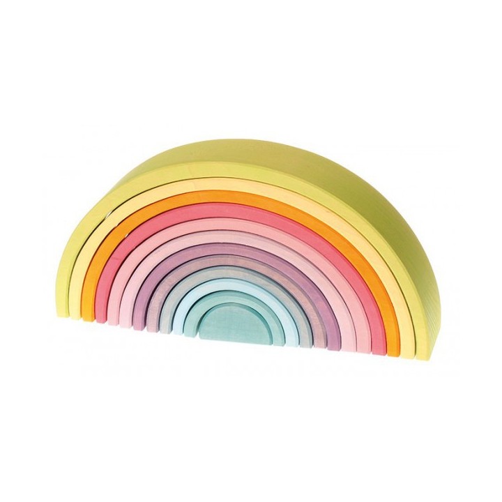 Arco iris Waldor tonos pastel grimms