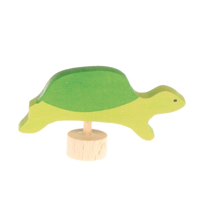 Figura de madera tortuga