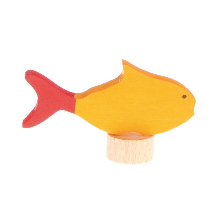 Figura de madera pez