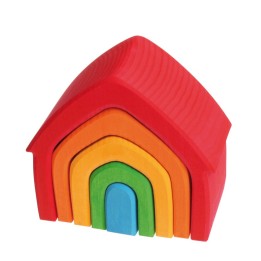 Casa de madera Arco Iris grimms