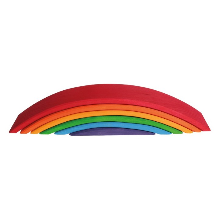 Puente de madera arco iris grimms