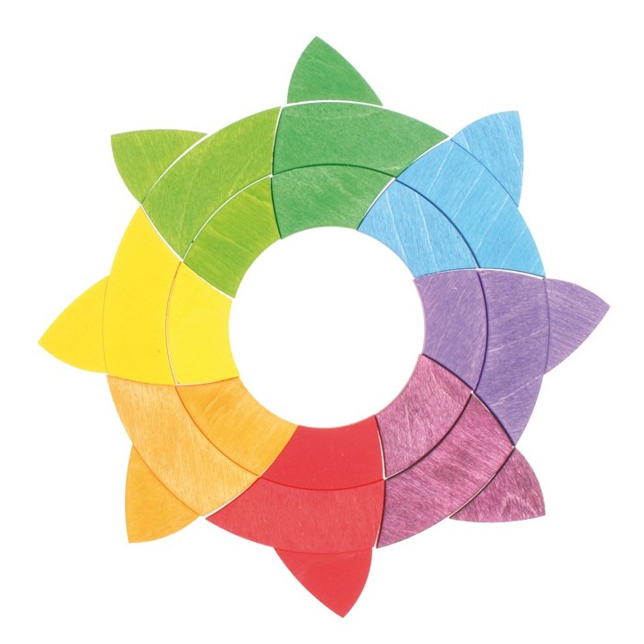 Mandala de madera Goethe