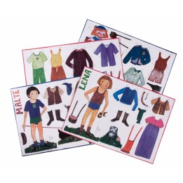 Niños recortables para vestir