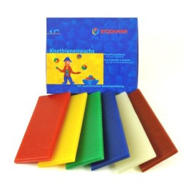Cera de abeja para modelar - surtido 6 colores Stockmar