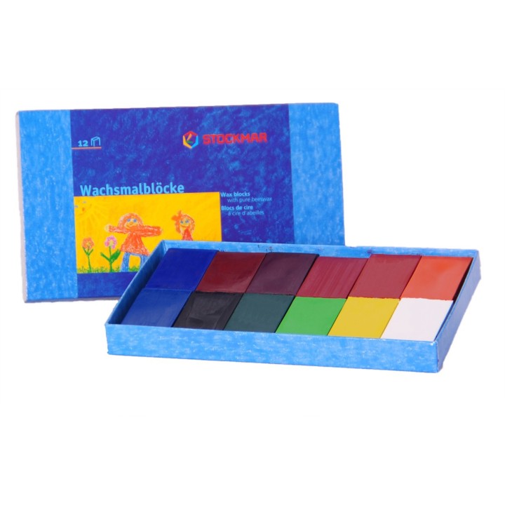 Stockmar Bloques de cera surtido 12 uds