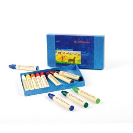 Stockmar - Lápices de cera caja cartón 12 uds.