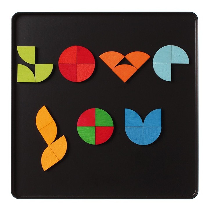 Puzzle magnético 