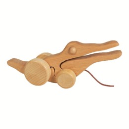 Cocodrilo de madera